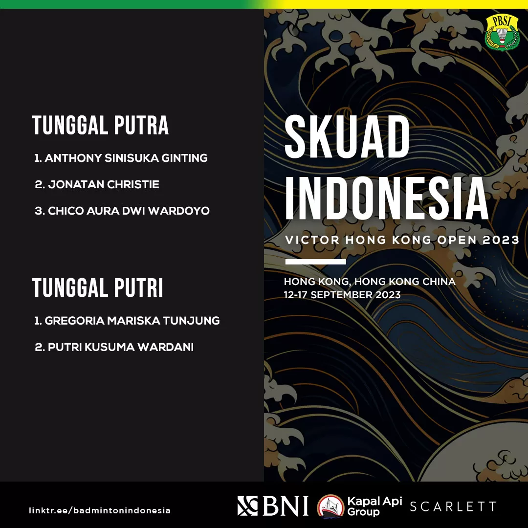 Hong Kong Open Indonesia Kirim Wakil Berlaga