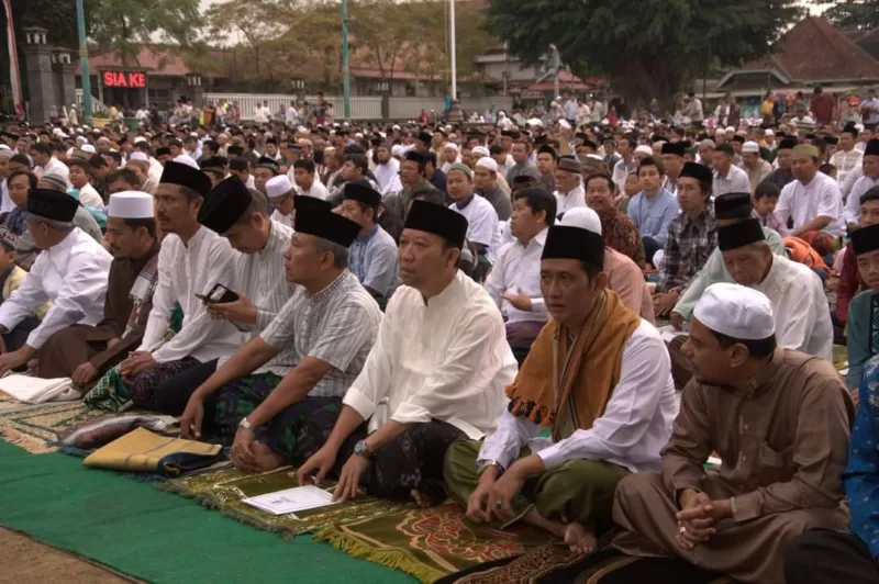 Gambar ilustrasi sholat Idul Adha 2023 di Banyumas tanggal 28 Juni 2023.