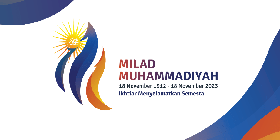Logo Milad Muhammadiyah 2023
