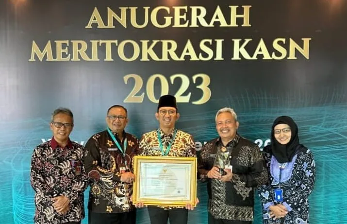Pj Bupati Banyumas menerima