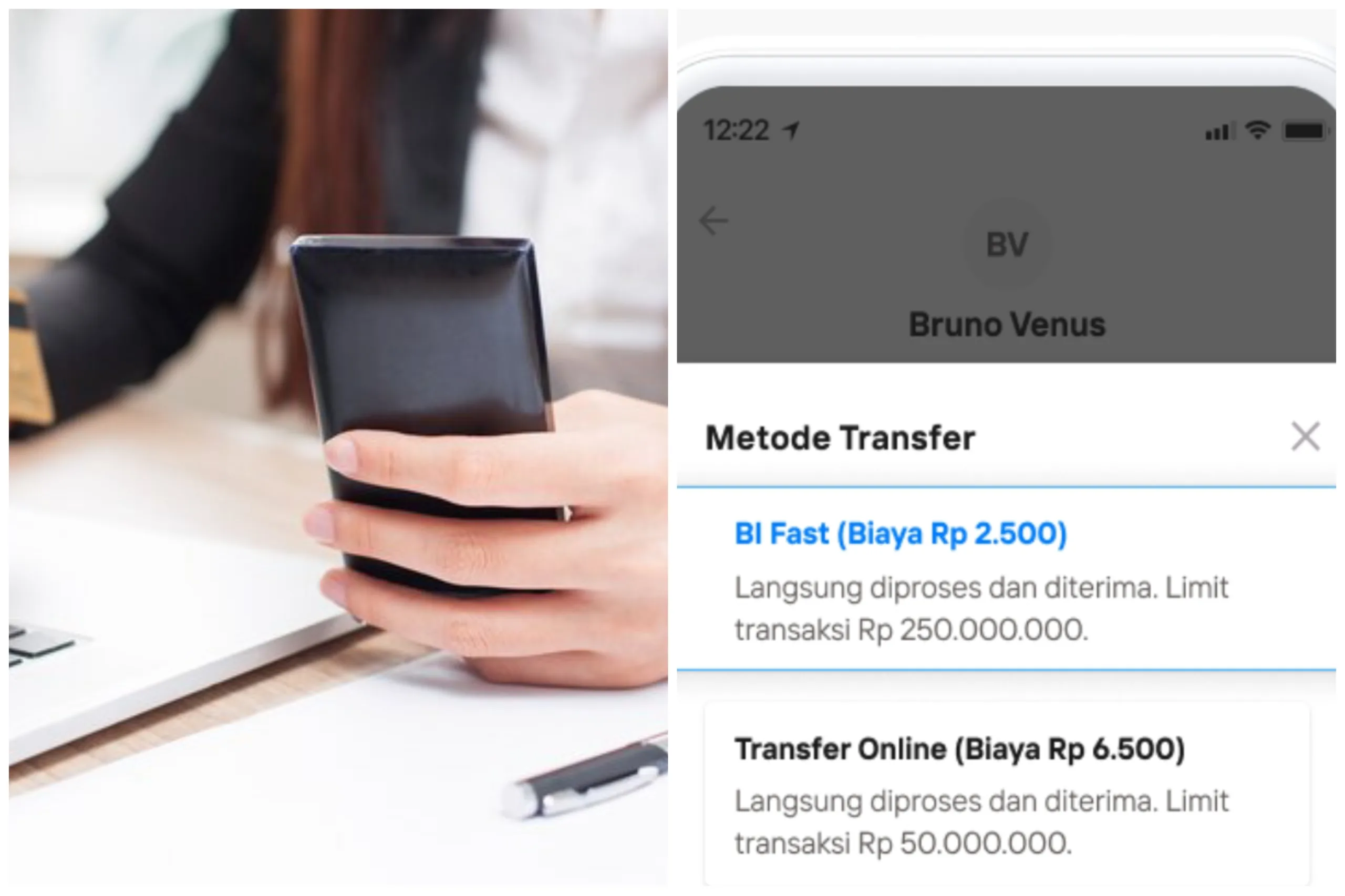 Cara Transfer Antar Bank Via BI FAST Di Livin' By Mandiri