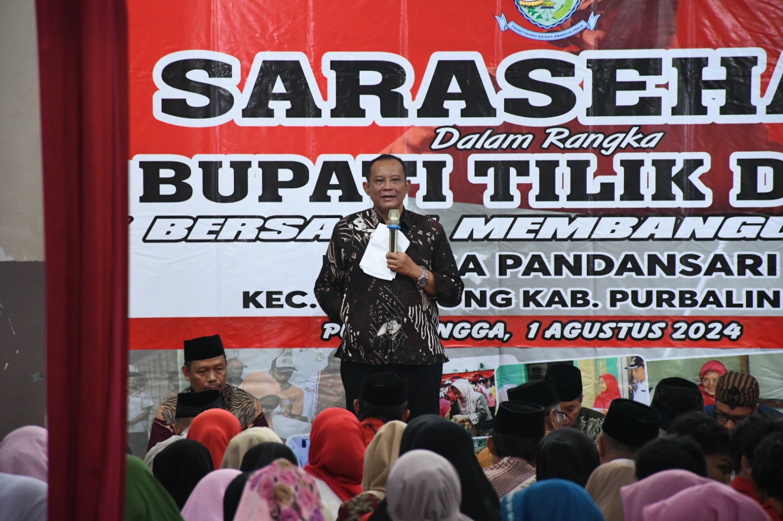 Bupati tilik desa