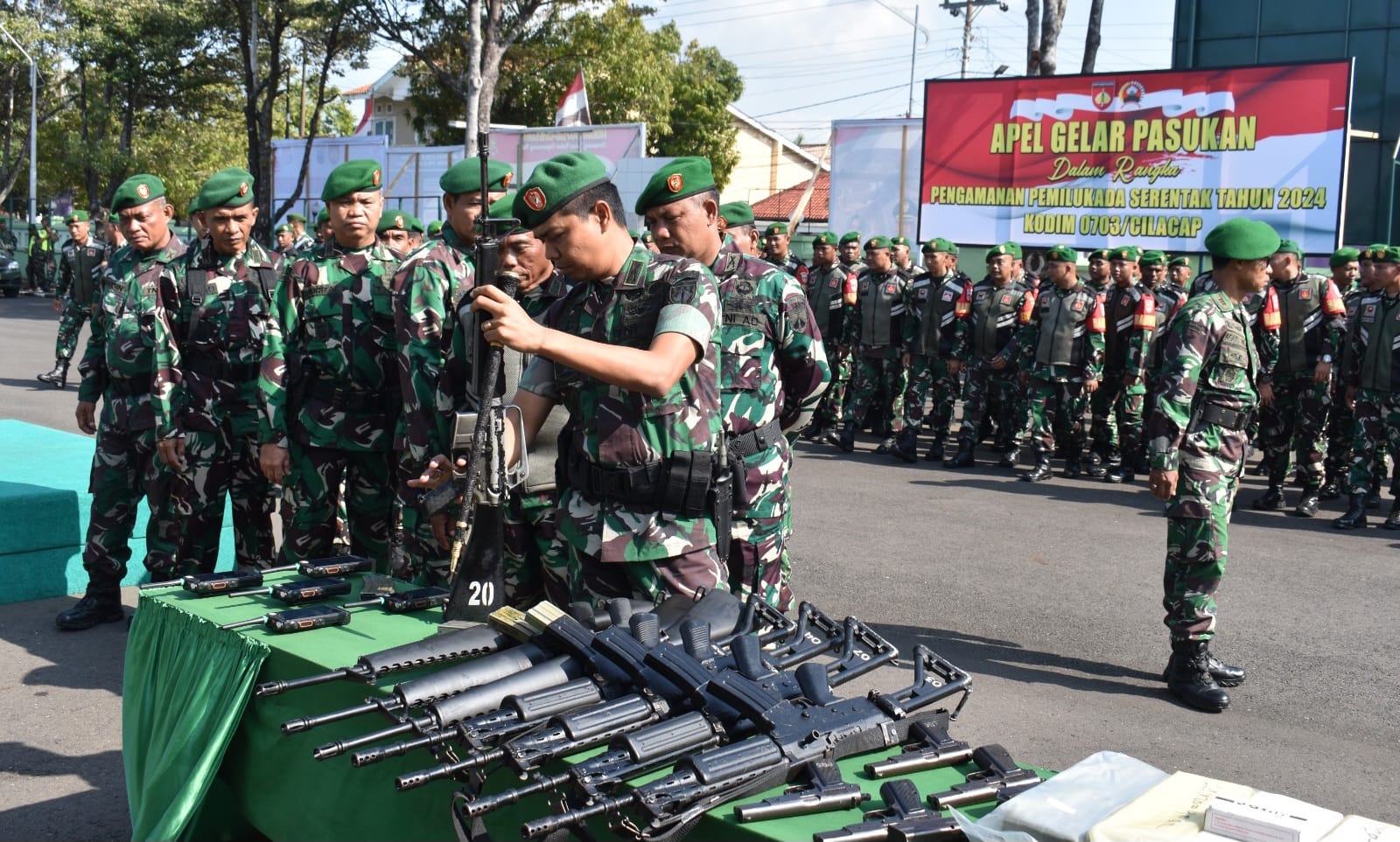 Pengamanan Pilkada Cilacap