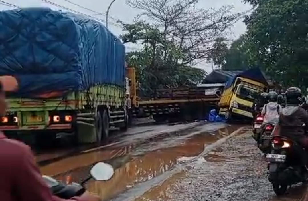 Penampakan truk