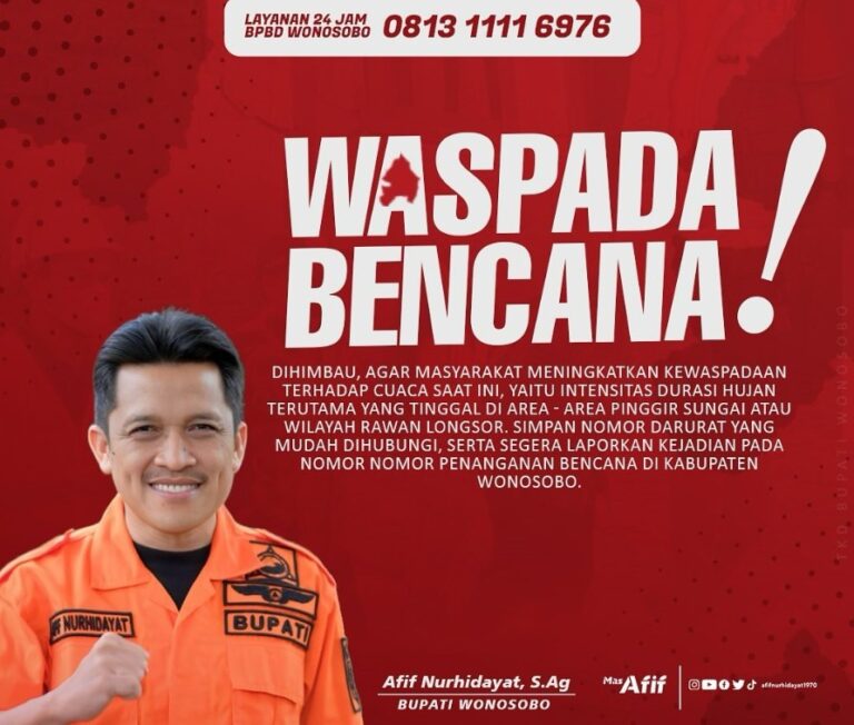 Cuaca Ekstrem Rawan Longsor Dan Banjir, Bupati Wonosobo Ingatkan Warga ...