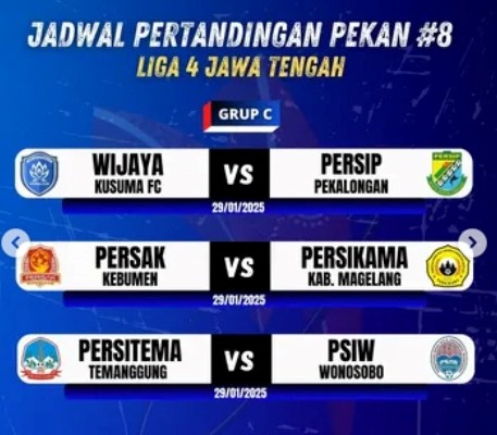 jadwal liga 4 jateng