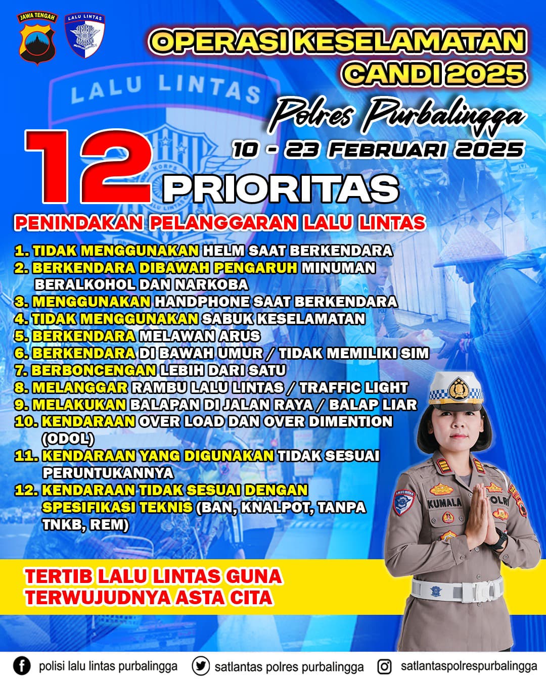 12 pelanggaran 