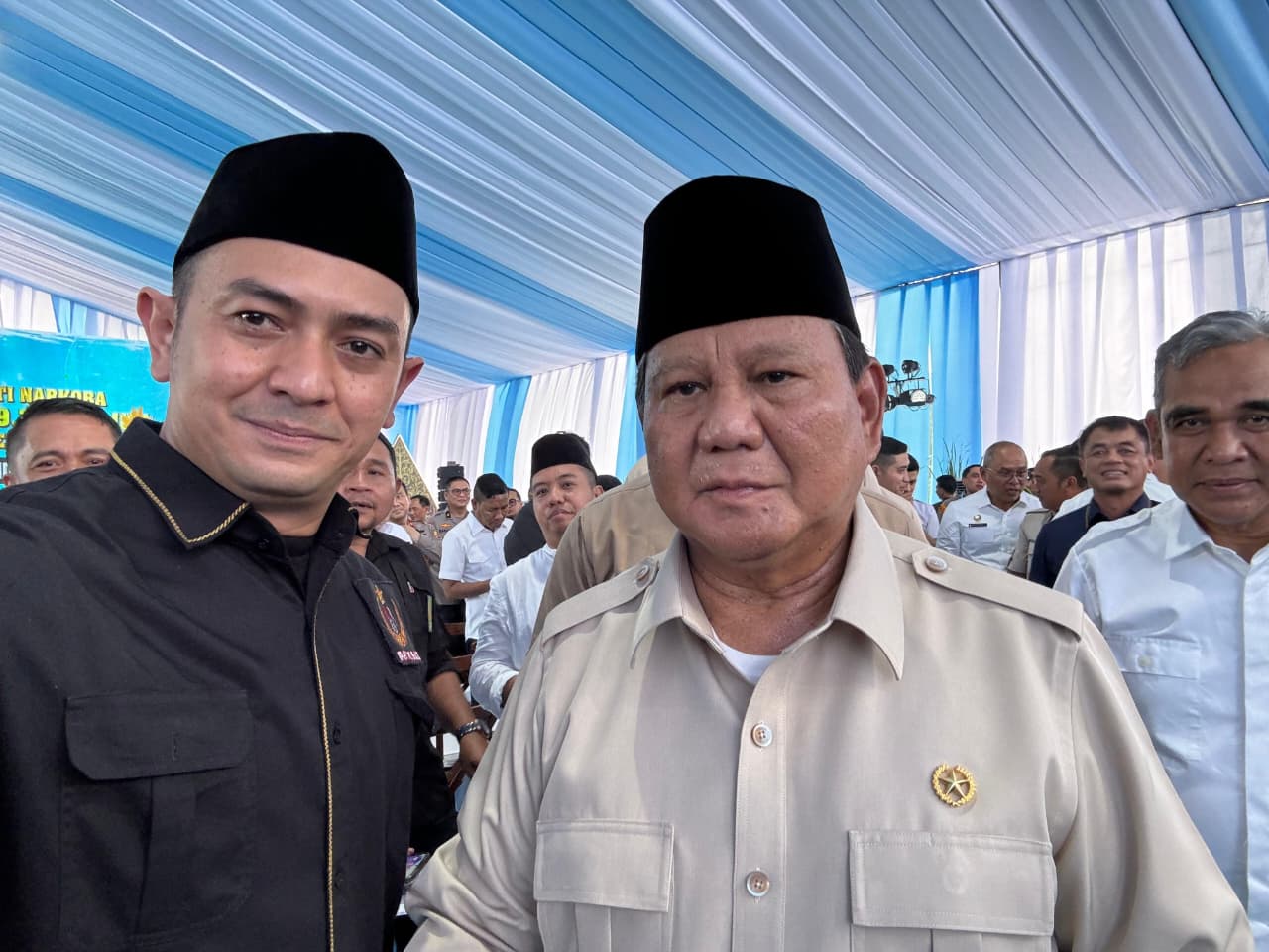 Ketua Umum PERISAI, Aditya Yusma, dukung pemusnahan 214,84 ton narkoba oleh Presiden Prabowo dan Polri, lindungi generasi muda Indonesia.