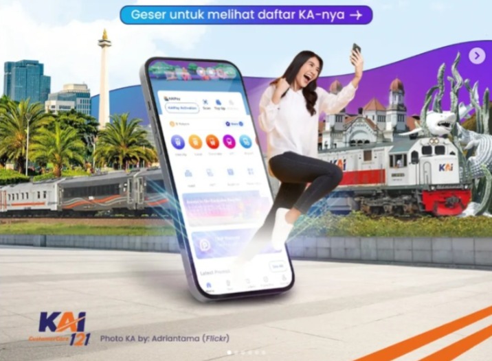 Daftar Kereta Api Diskon 30% Nataru 2025 – KAI Buka 1,5 Juta Kursi Promo! Siapa Cepat Dia Dapat. (Foto : Instagram KAI 121)