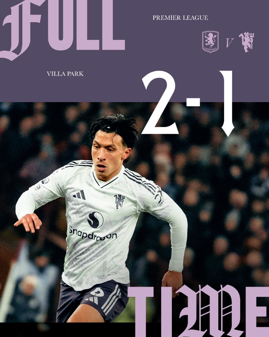 Bertandang ke markas Aston Villa pada pekan ke-17, Manchester United harus mengakui keunggulan tuan rumah dengan skor 1-2, Minggu (21/12/2025) malam WIB.