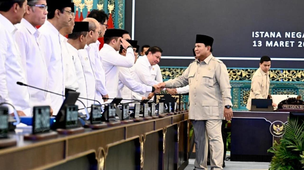 presiden prabowo ingatkan menteri