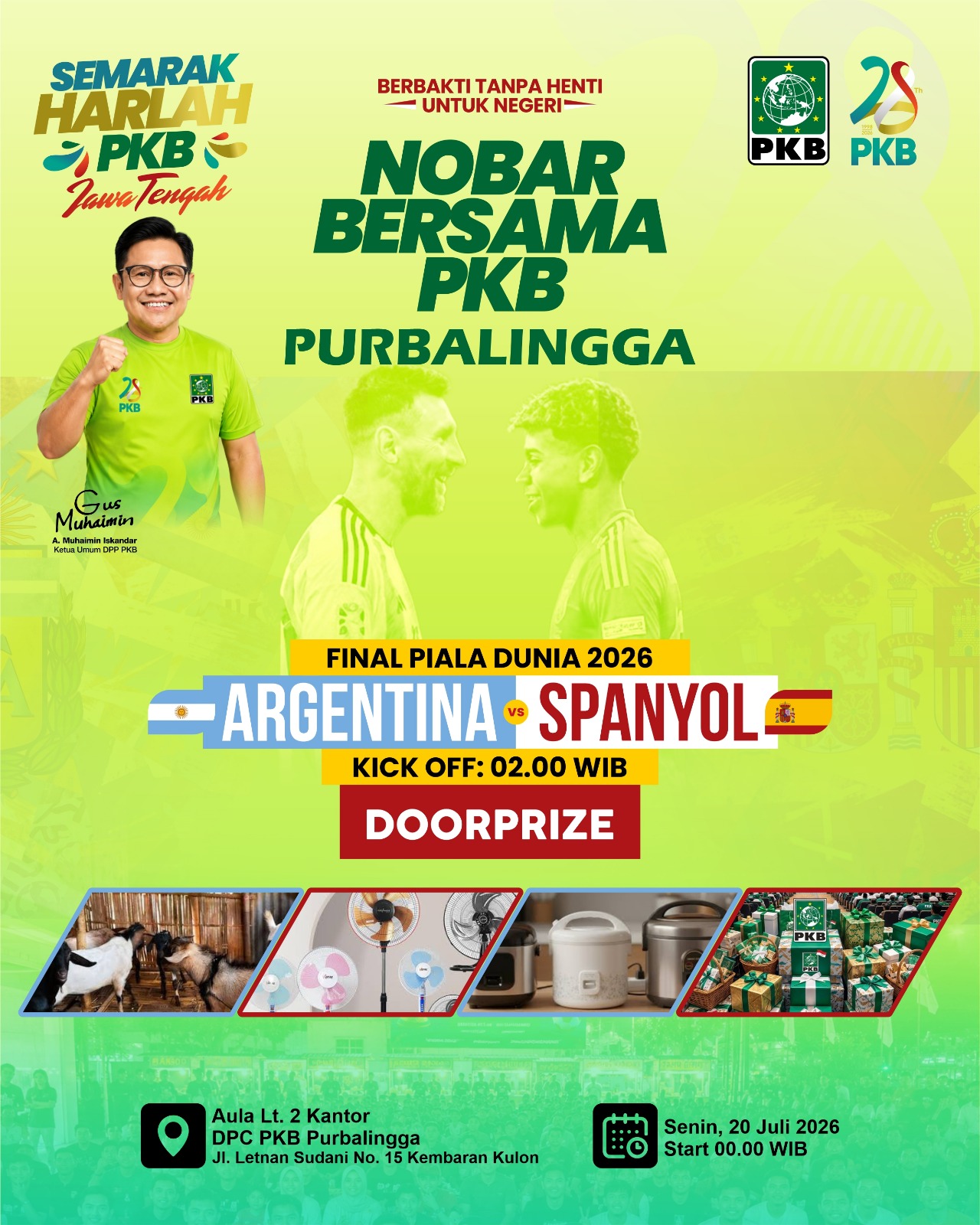 harlah ke-28 pkb