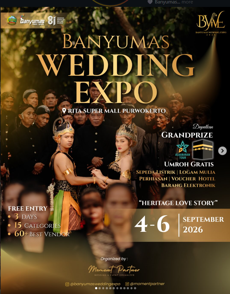 Banyumas Wedding Expo 2026 